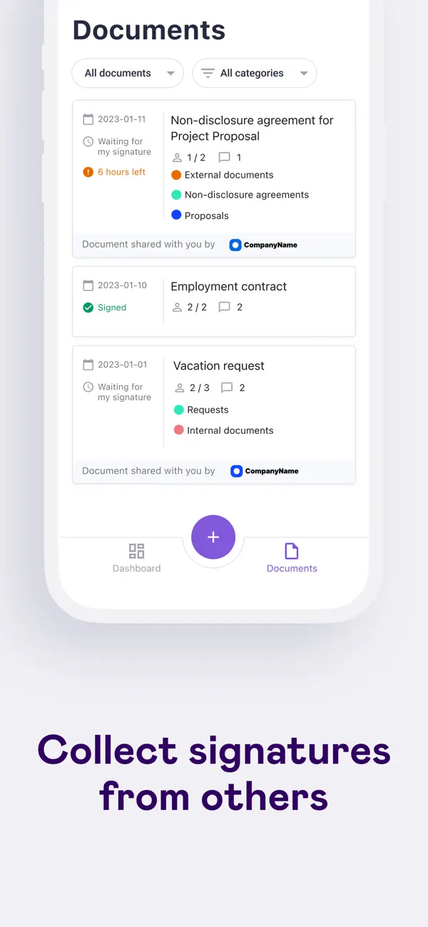 Dokobit App Screenshot 3